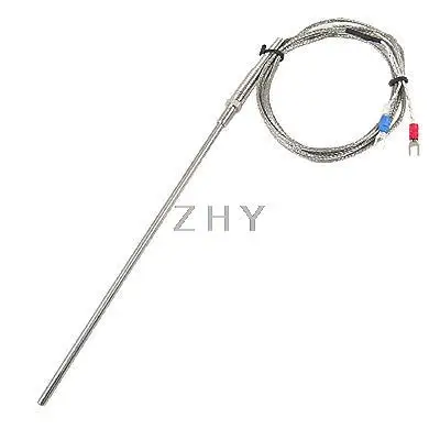 

5.5Ft Fork Terminals K Type Temperature Sensor Probe Thermocouple 0 to 400C