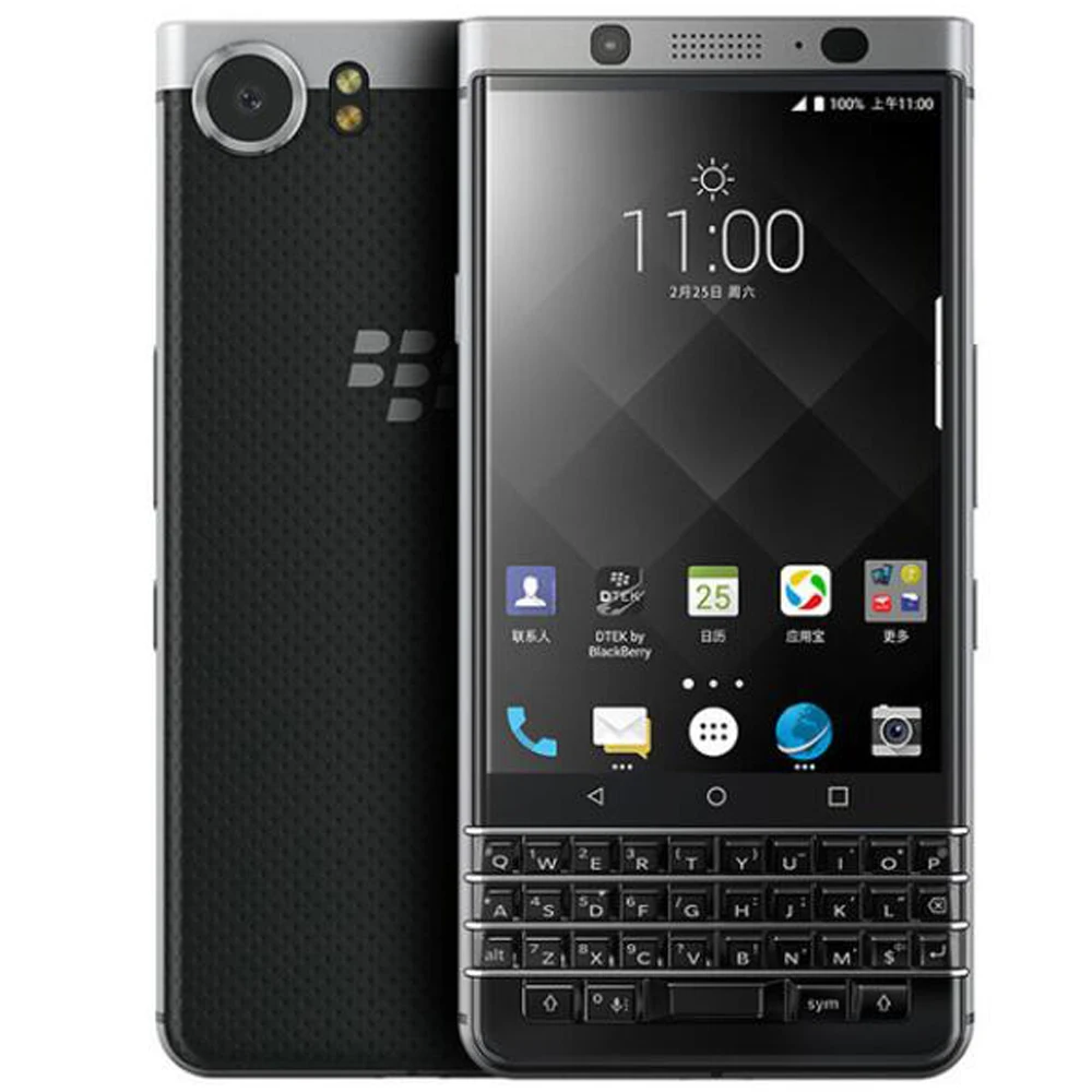 Original Unlocked BlackBerry Keyone Key1 Cell Phone 32/64GB ROM 3GB RAM Mobile Bar Phone 3MP Camera Smartphone Touch Screen WiFi 2