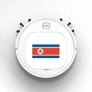 

ES28 3 in 1 Smart Robot Vacuum Cleaners 1800pa Rechargeable USB Auto Smart Sweeping Dry Wet Mop Cleaner Robot NORTH Korea Flag