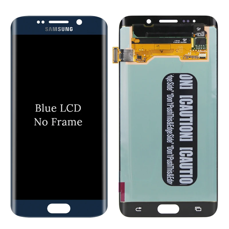 5,7 ''lcd с рамкой для SAMSUNG Galaxy s6 edge plus дисплей G928 G928F кодирующий преобразователь сенсорного экрана в сборе