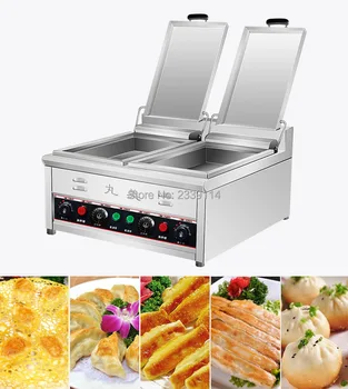 

Fried dumpling cooking machine, frying fried dumpling pan machine fried buns machine ,fried dumpling fryer cooker
