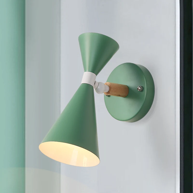 Современные настенные лампы, скандинавский Wandlamp, настенный светильник, внутренняя спальня, гостиная, украшение, промышленный декор, E27, лофт, светильник, светильники