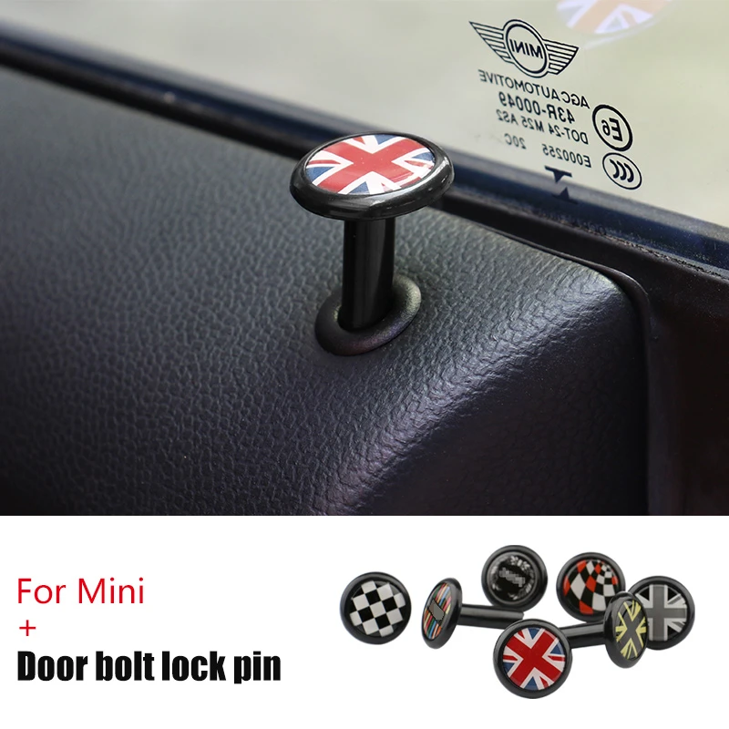 Car Door Pin Lock Interior Accessories For Mini Cooper S One Clubman