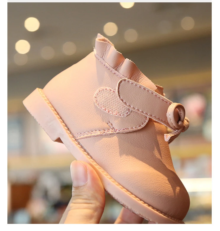 Claladoudou/12-16 см; брендовые Детские ботинки для ранней зимы с бархатной внутренней отделкой; Милая обувь принцессы с бантом для маленьких девочек; обувь для первого дня рождения
