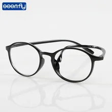 Seemfly Ретро TR90 Сверхлегкий круглая Оправа очков для чтения Для женщин& Для мужчин дальнозоркости с+ 1,0+ 1,5+ 2,0+ 2,5+ 3,0+ 3,5+ 4,0