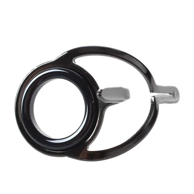 5 pieces guide rings for fishing rods, silver color, stainless steel ring