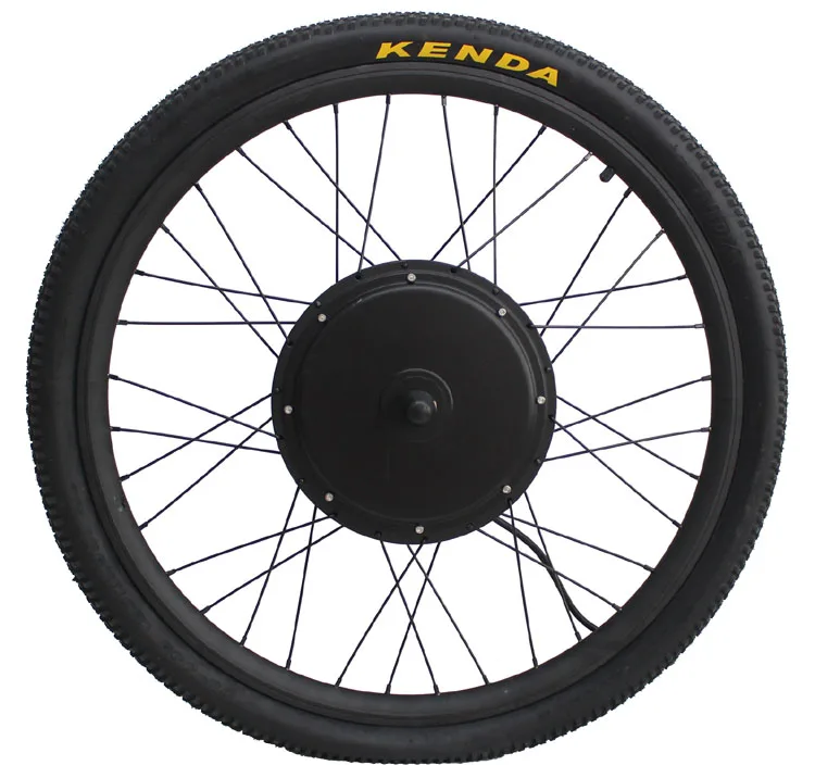 500-1500W Powerful Brushless Gearless Hub Motor-Includes Tire and tube-7 Speed-F