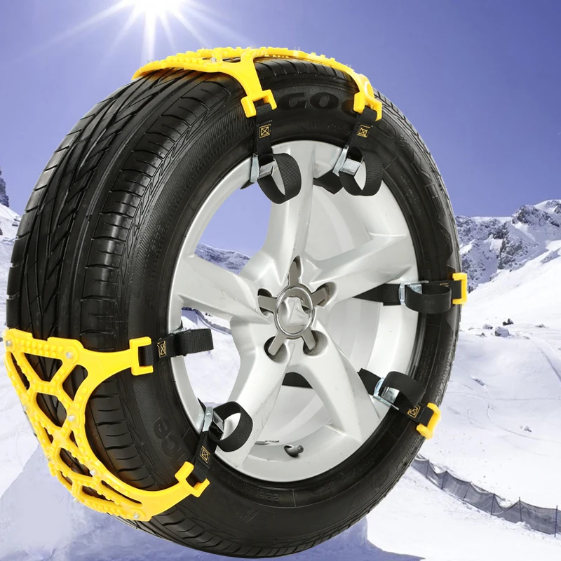

Automobile tire chain chain of automobile tire general thick snow snow chains chain SUV car rubber antiskid tendon thickenin