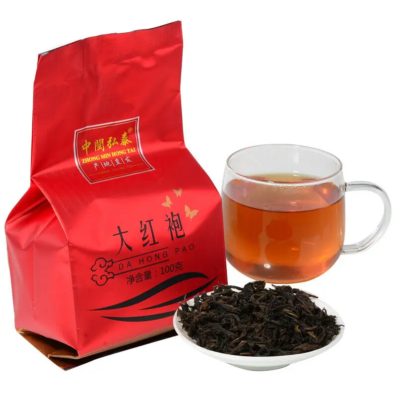 2020 год чжун мин HONG TAI CHINA Oolong Tea Da Hong Wuyi Yancha Большой красный халат Pao 100