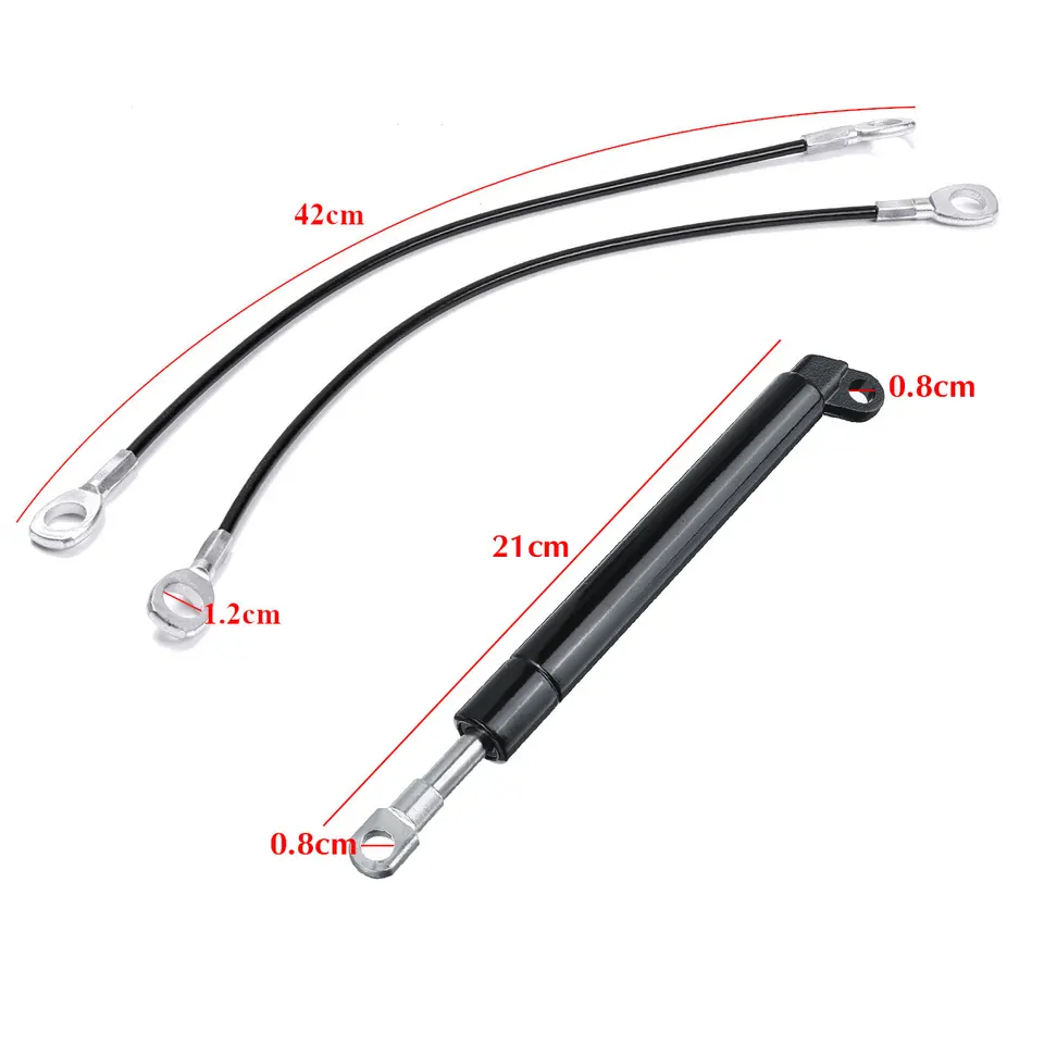 1Set Car Rear Trunk Tailgate Boot Gas Shock Lift Struts Strut Support Rod Arm Bars//Fit For Isuzu//D-MAX Rodeo 2012 ➤ 2017