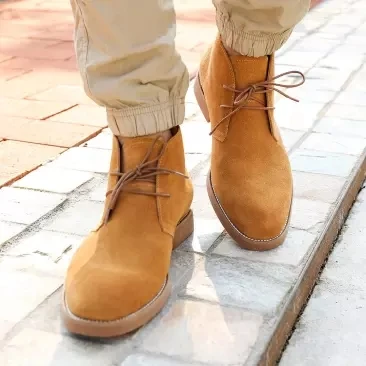 Xiaomi высокие винтажные мужские ботильоны; кожаные ботинки из коровьей шерсти; мужские повседневные ботинки на шнуровке