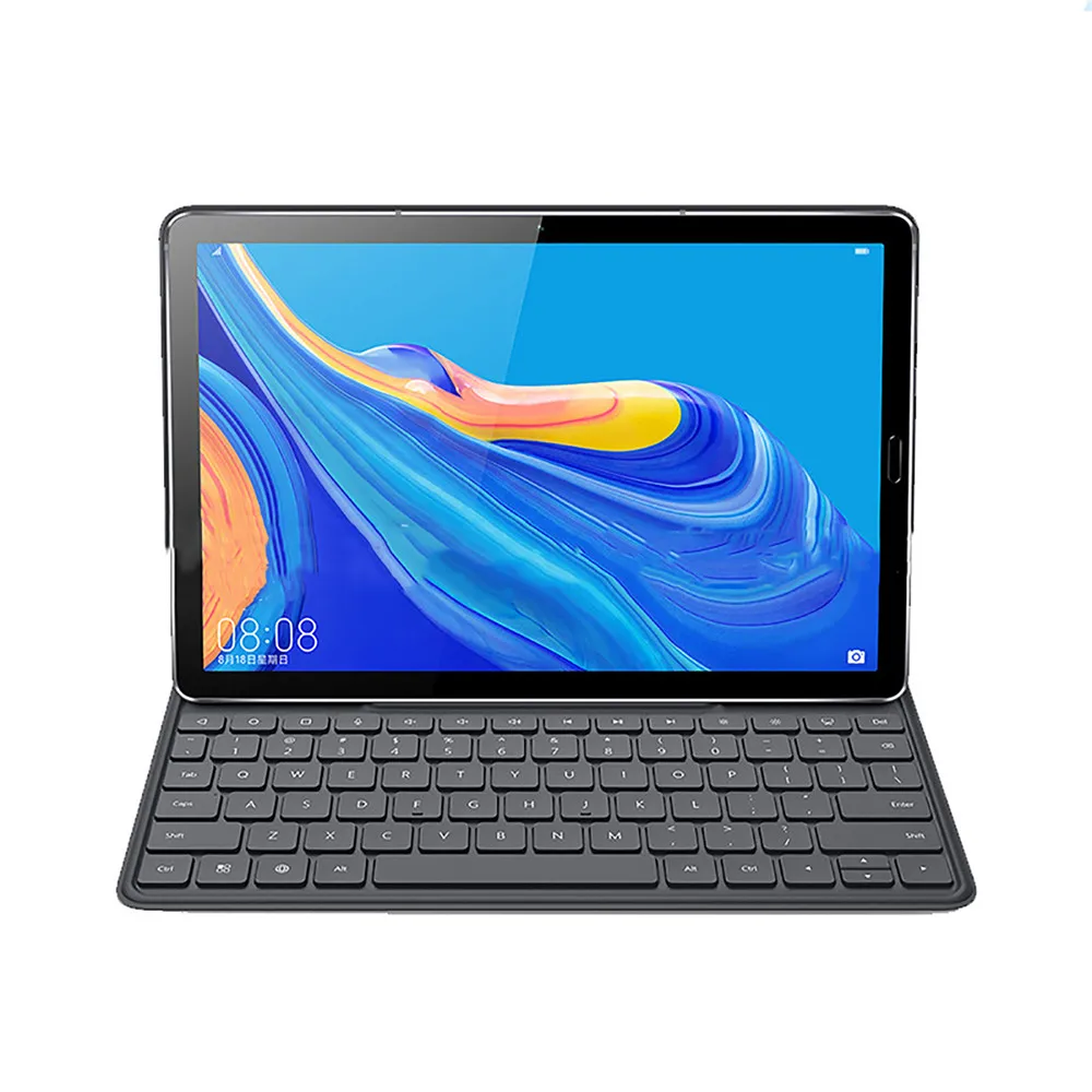 

For Huawei Mediapad M6 10.8" Tablet Wireless Smart Magnetic Keyboard Case with Stand Flip PU Leather Cover