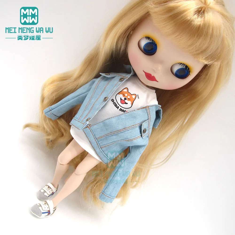 1 шт. Blyth кукольная одежда модные толстовки, колготки, кроссовки для blyth azone ob24 1/6 аксессуары для кукол