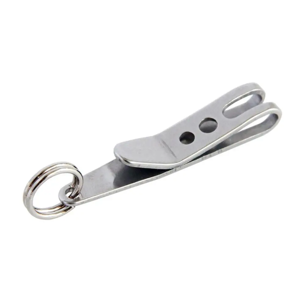 Good Mini EDC Gear Pocket Suspension Clip Hanger Tool Key Ring Keychain Keyfob 