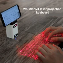 Bluetooth virtual laser keyboard Wireless Projection keyboard Portable Power Bank for computer Phone pad Laptop smartphone infrared wireless speaker bluetooth laser projection virtual invisible keyboard high tech electronics