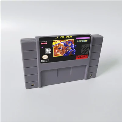 

MEGA MAN 7 - Action Game Card US Version English Language