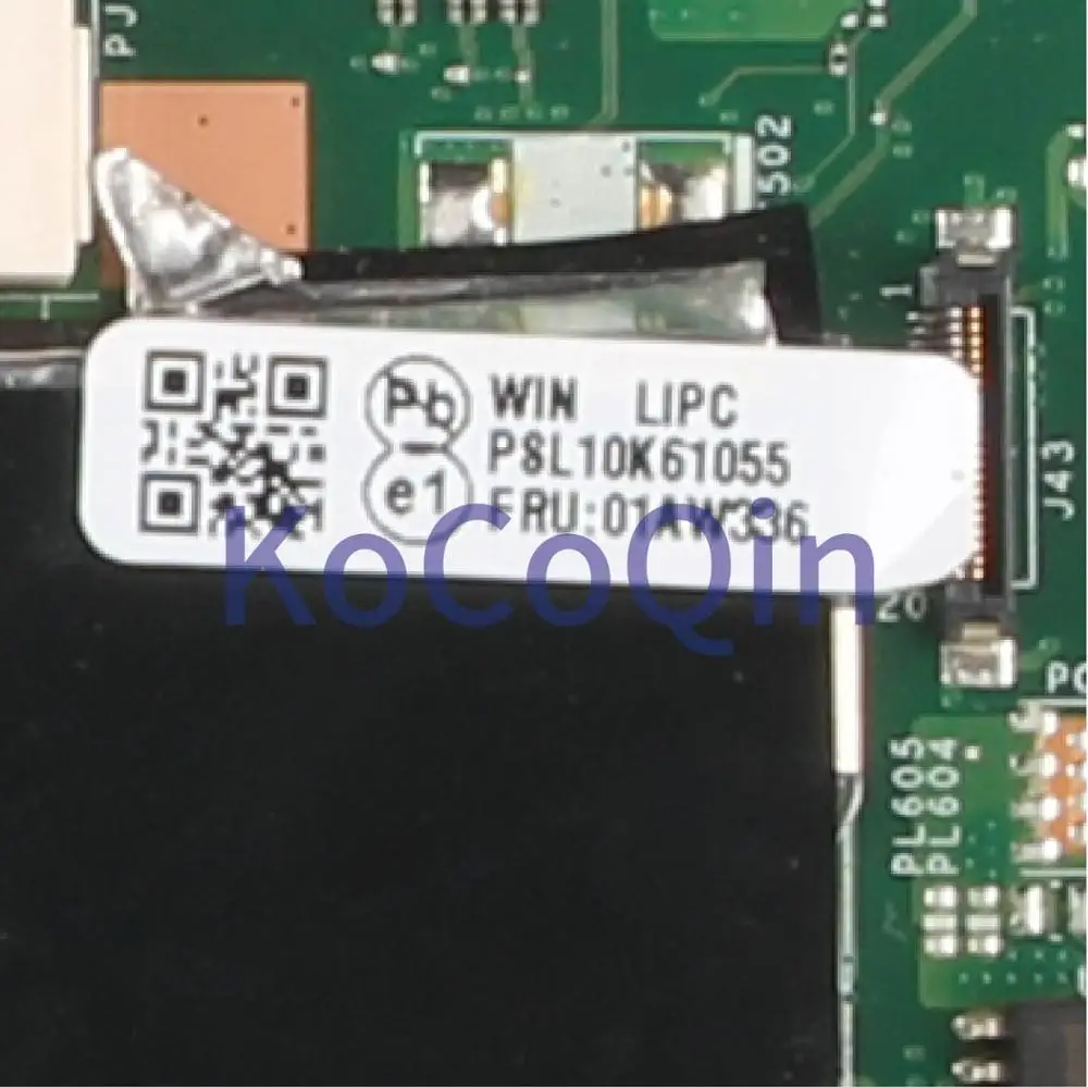 Finest KoCoQin Laptop motherboard For LENOVO Thinkpad T460 Core I5-6300U SR2F0 Mainboard 01AW336 BT462 NM-