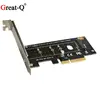 NEW  PCI Express 3.0 X4 to NVME M.2 M KEY NGFF SSD pcie M2 riser card Adapter pci e  adaptador free shipping ► Photo 1/4