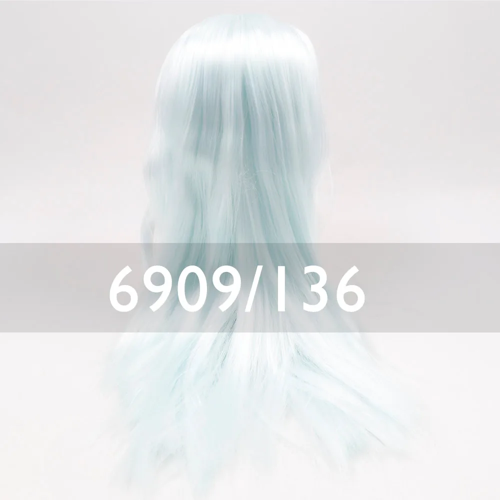 RBL Blyth Doll Scalp Wigs  Green Mint Blue Hair Series Including the Hard Endoconch 13