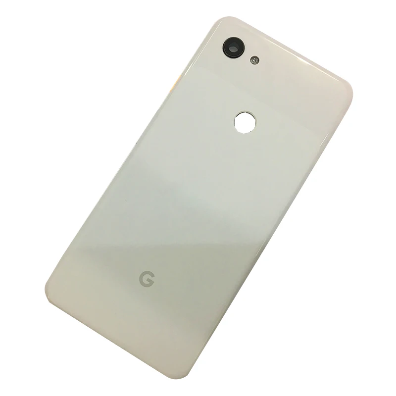 White BINYEAE новая Стекло Батарея Крышка для htc Google Pixel 3A сзади Корпус сзади чехол 3A ремонт Корпус - Цвет: White