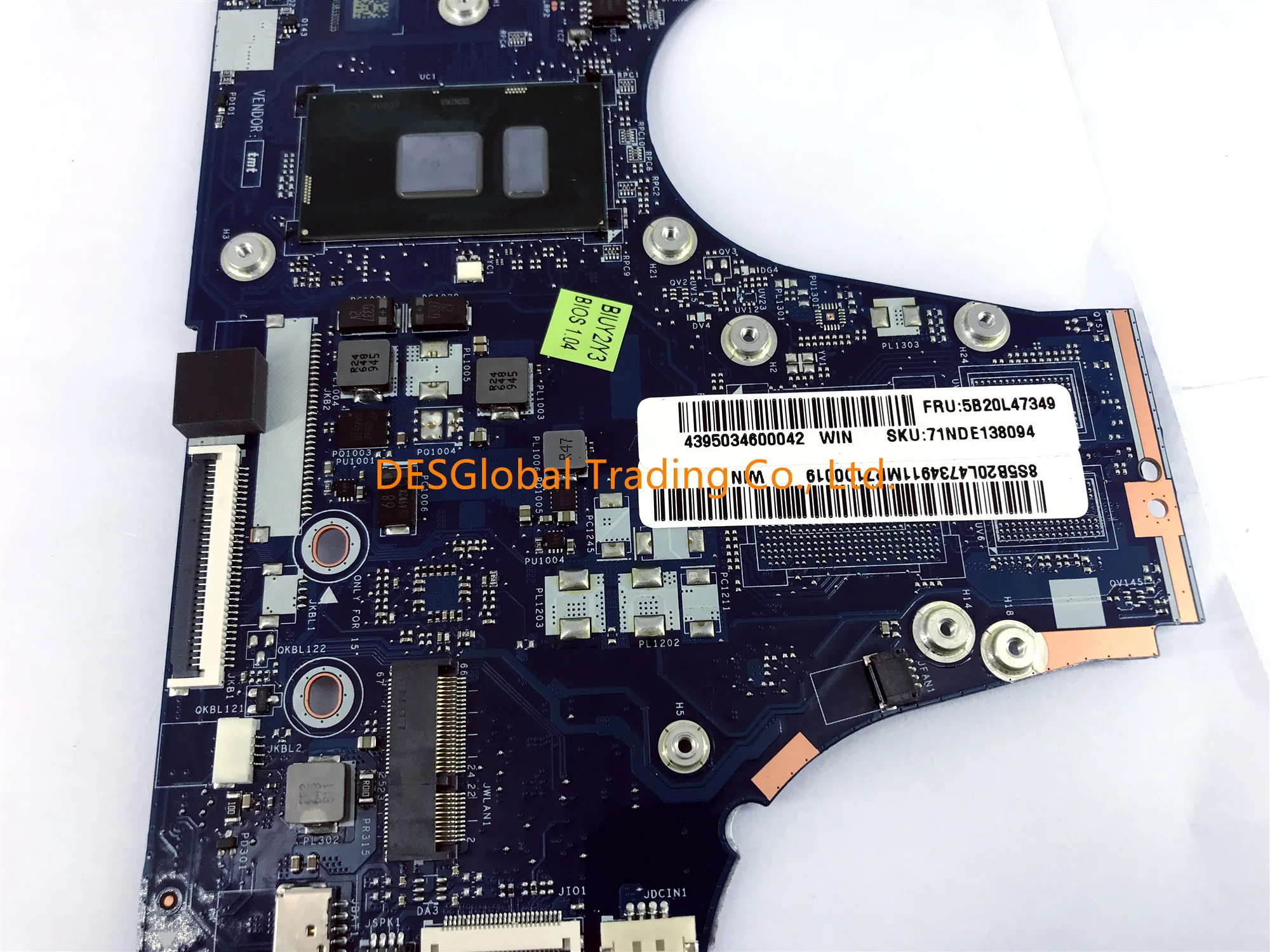 Best  For Lenovo YOGA 710-15ISK 710-15IKB BIUY2_Y3 LA-D471P Laptop Motherboard i5-6200U CPU 5B20L47349 DD
