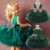 2021 Лето Блесток Большой Лук Baby Girl Dress 1st Birthday Party Свадебное Платье Для Девочки Дворец Принцесса Вечерние Платья Детская Одежда
