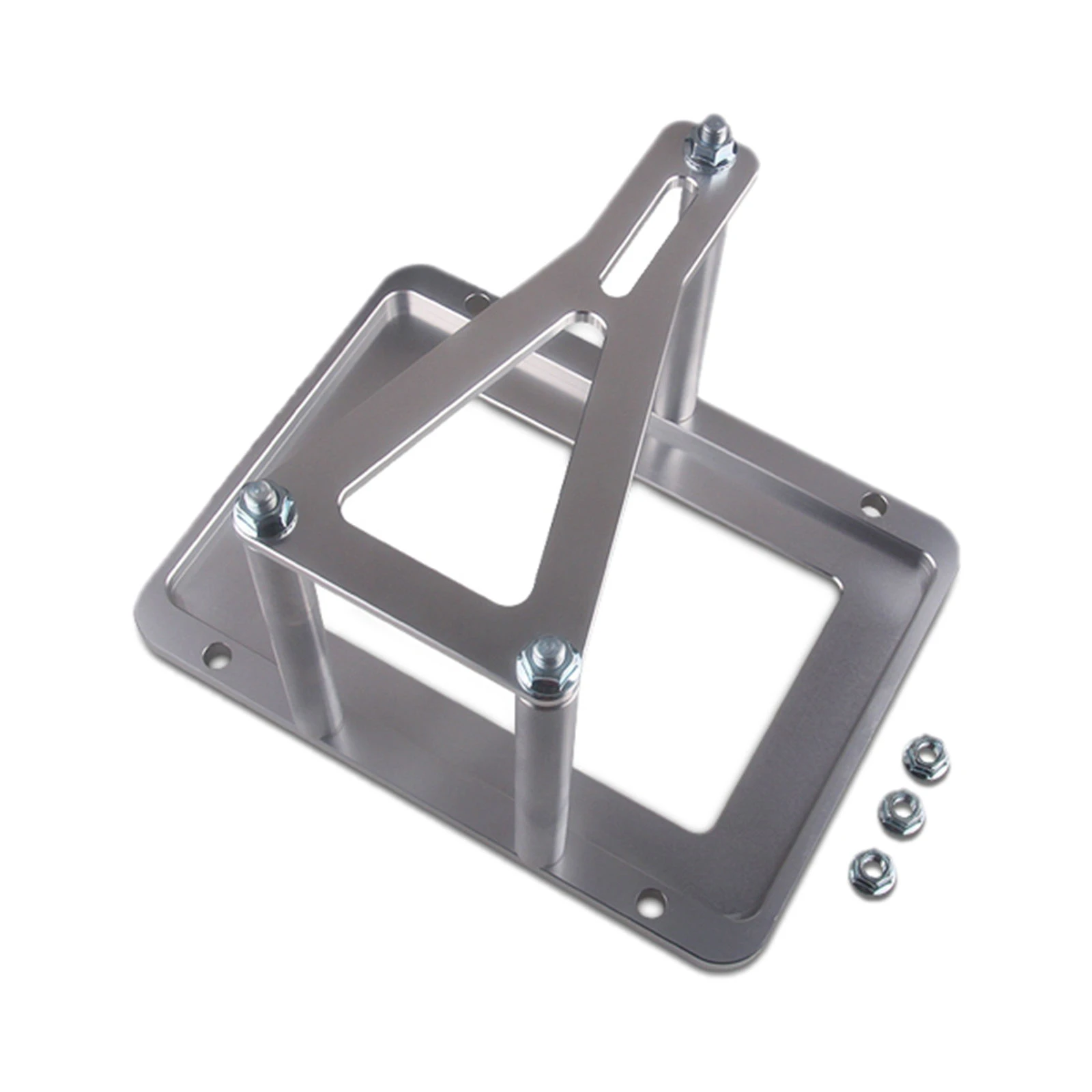 Universal Billet Battery Tray Hold Down Relocation Box For Optima Race