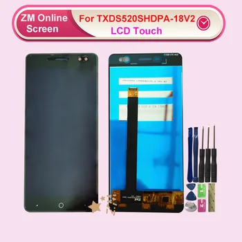 

For TXDS520SHDPA-18V2 LCD Display With Touch Screen Digitizer Assembly Replacement With Tools Black Color
