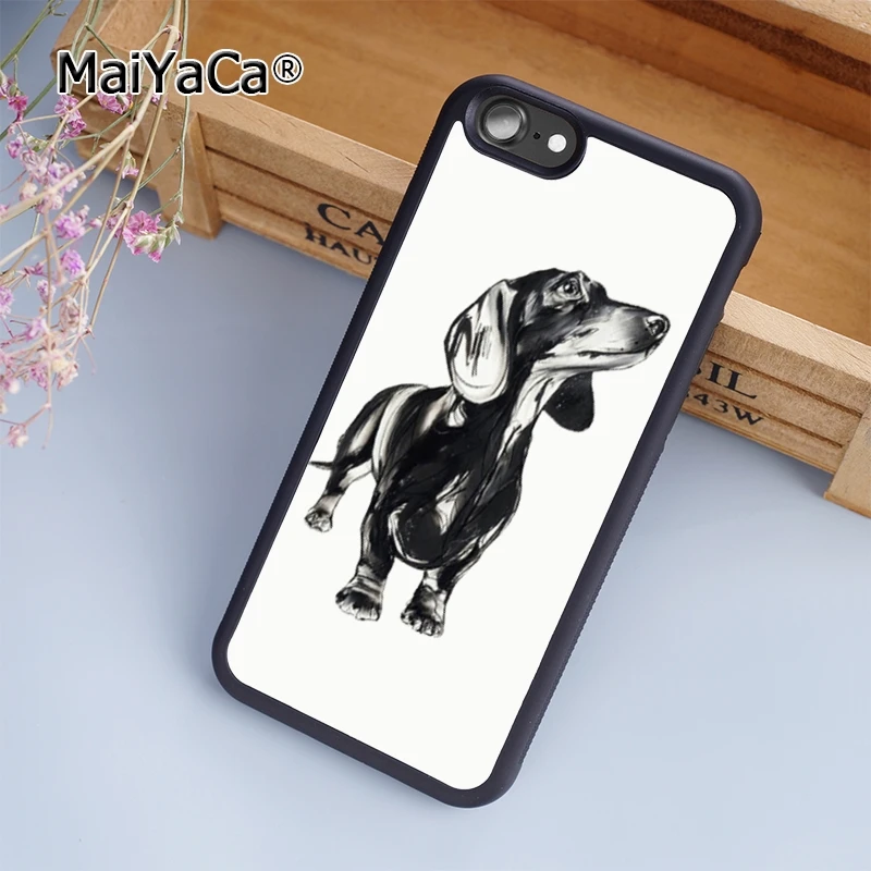 Чехол для телефона MaiYaCa Dachshund Teckel Dackel Dog iPhone 5 6s 7 8 plus 11 pro X XR XS Max samsung Galaxy S6 S7 edge S8 S9 S10 |