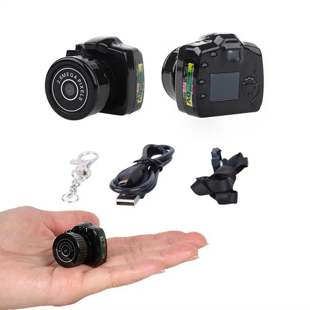 Y2000 мини камера видеокамера HD 1080P микро DVR видеокамера портативная веб-камера видео диктофон камера