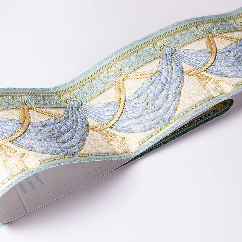 1х самоклеющиеся стены плинтус границы винил водонепроницаемый Декор цветочный