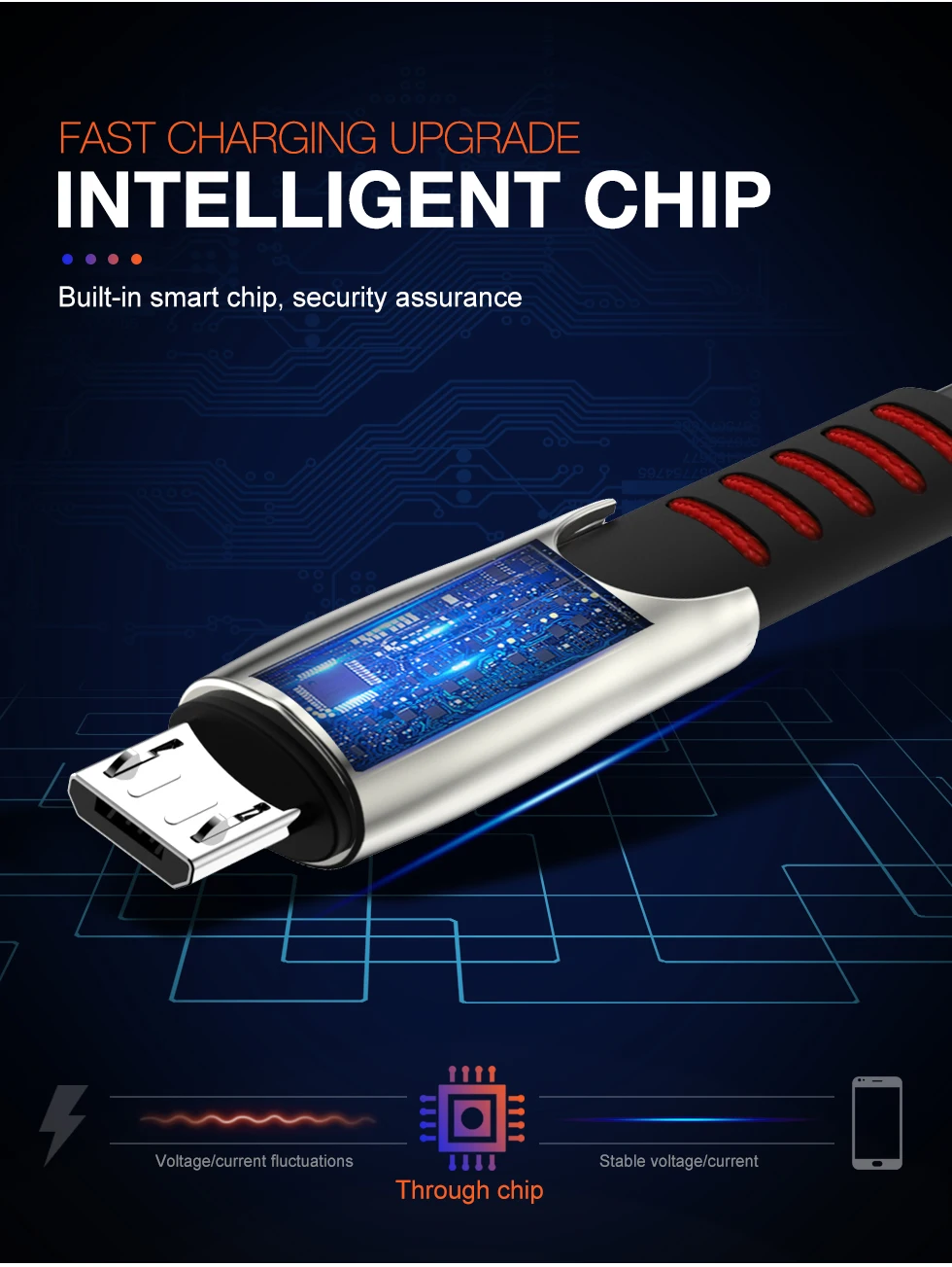 1M 2M 3M USB кабель с данные Micro USB Зарядное устройство кабель для android-устройств для Samsung Galaxy S5 S6 S7 J5 J7 huawei Xiaomi Redmi 3A быстрой зарядки длинный провод