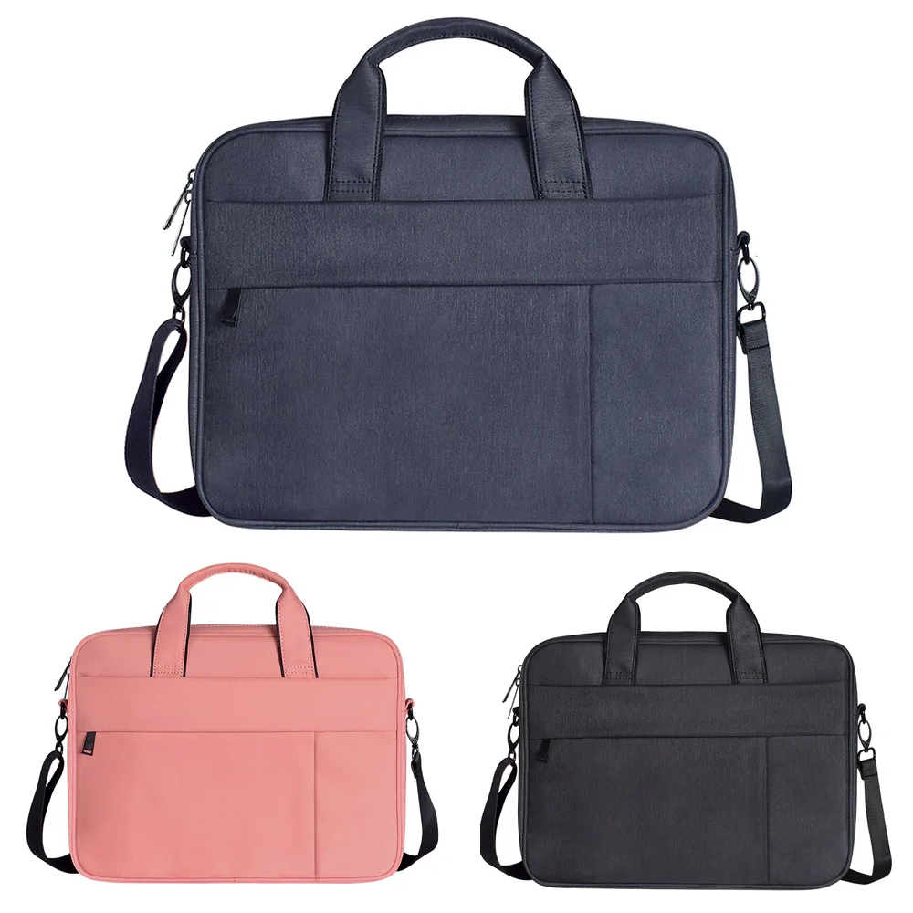 New Shockproof Nylon Shoulder Handbag Messenger Bag For Xiaomi Mackbook Air 13 14 15 15.4 15.6 Notebook Case Women Men Sleeve