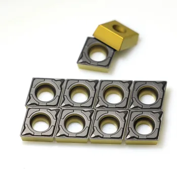 

10pcs BTgeuse CCMT09T304 CNC Carbide Insert Indexable Lathe Inserts CCMT32.51 for Steel CVD Coating