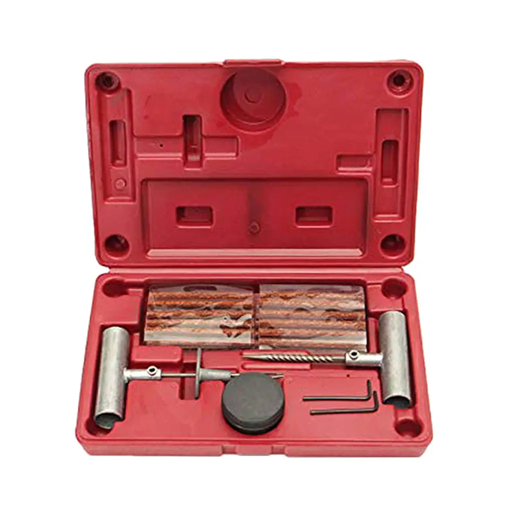 Hand Flat Tire Patch Plugger Repair Plugging Repair Repairing Tool Kit Auto Plug Tire Repair