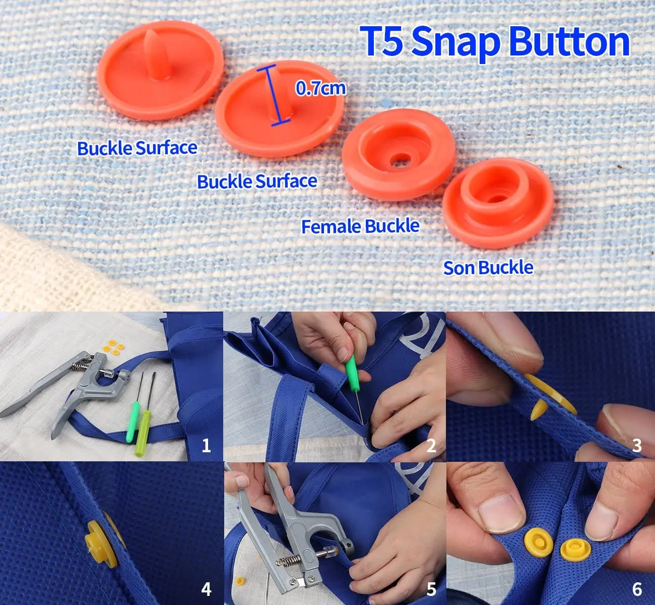 1PC KAM Brand Plastic Snaps Buttons Remover Pliers Tools Kit to remove T5  Size 20 snaps from Fabric faster DK-003 - AliExpress