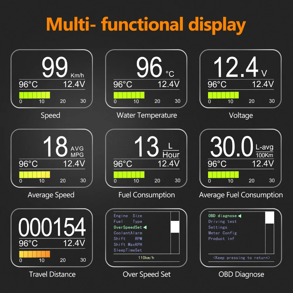 AUTOOL-X50Plus-Multi-Function-Car-OBD-Smart-Digital-Meter-Alarm-Water-Temperature-Gauge-Digital-Voltage-Speed (2)