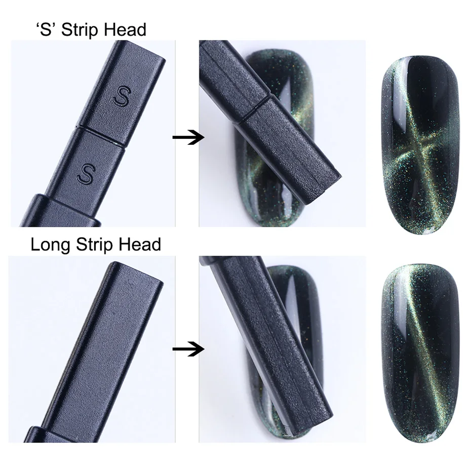 Cat Eyes Nail Art Magnet Stick for UV Gel Polish Multi-funcation Magnetic Board Gel Varnish Painting Pen Line Drawing Tool #1612