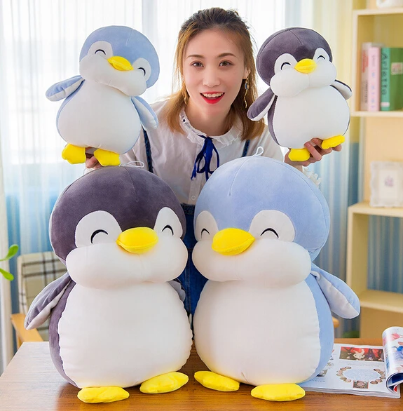 

30cm/45cm/60cm Super Soft Penguin Plush Toy Cute Cartoon Animal Penguin Stuffed Doll Girls Lovers Valentine's Gifts Sofa Pillows