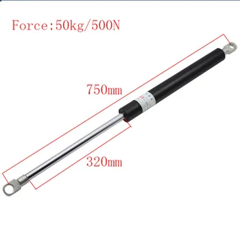 

Free shipping pneumatic Auto Gas Spring, Lift Prop Gas Spring Damper 750mm central distance, 320 mm stroke,