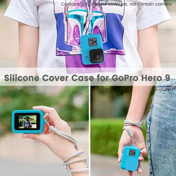 

Suitable For GoPro Hero 9 Drop-proof Sports Camera Soft Silicone Case Sports Camera Sports Action Video Cameras Accessories