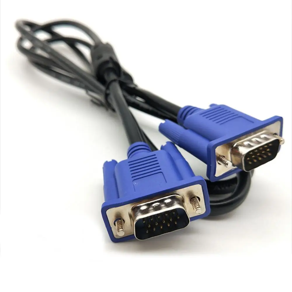 Универсальный Удлинительный кабель VGA HD папа-папа адаптер 15 Pin проектор шнур высокое качество провода монитор ноутбук ядро медная линия