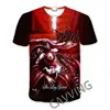 CAVVING 3D Printed  DISGORGE ROCK  Casual T-shirts  Hip Hop Tee Shirts Harajuku Styles Tops Clothing for Men/women 4