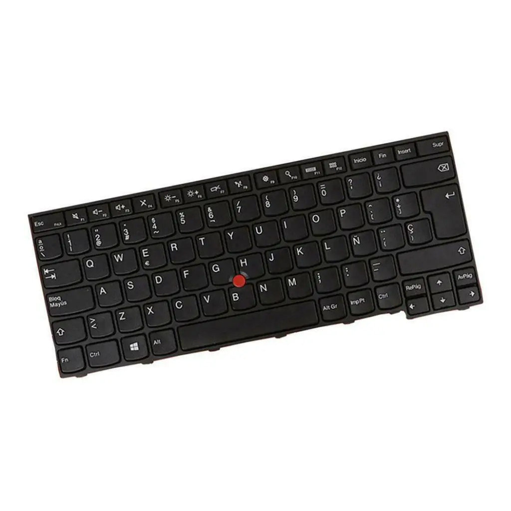 Замена испанской клавиатуры для lenovo Thinkpad E470 E475 SP