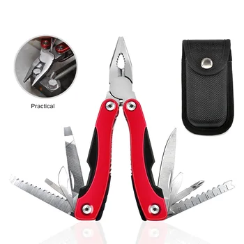 

15 In 1 Multi Pliers Multifunctional Tool Stainless Steel Wire Stripper Crimping Pliers Multitool Knife Hunting Survival Tool