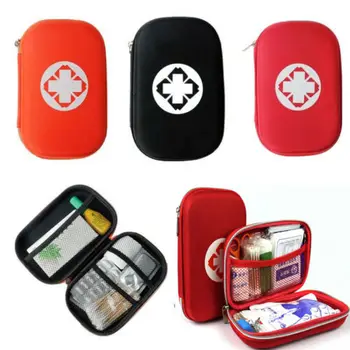 

First Aid Kit Bag Emergency Medical Survival Treatment Rescue Empty Box Healthy