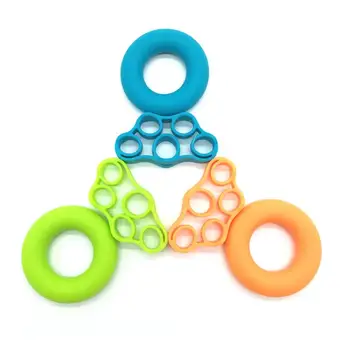

1Set Silicone Finger Gripper Strength Training Resistance Band Gym Fitness Hand Expander Exerciser Muscle Relaxing Grip Ring 9