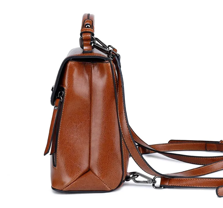 Рюкзак bolsos de mujer модный рюкзак из натуральной кожи для женщин