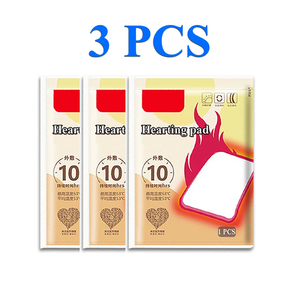 3pairs САМОНАГРЕВАЮЩАЯСЯ стелька с подогревом, теплые наклейки, для тела, горячий пост, зимняя дышащая теплая стелька, теплая стелька с подогревом, последние 10 часов - Цвет: 3pairs
