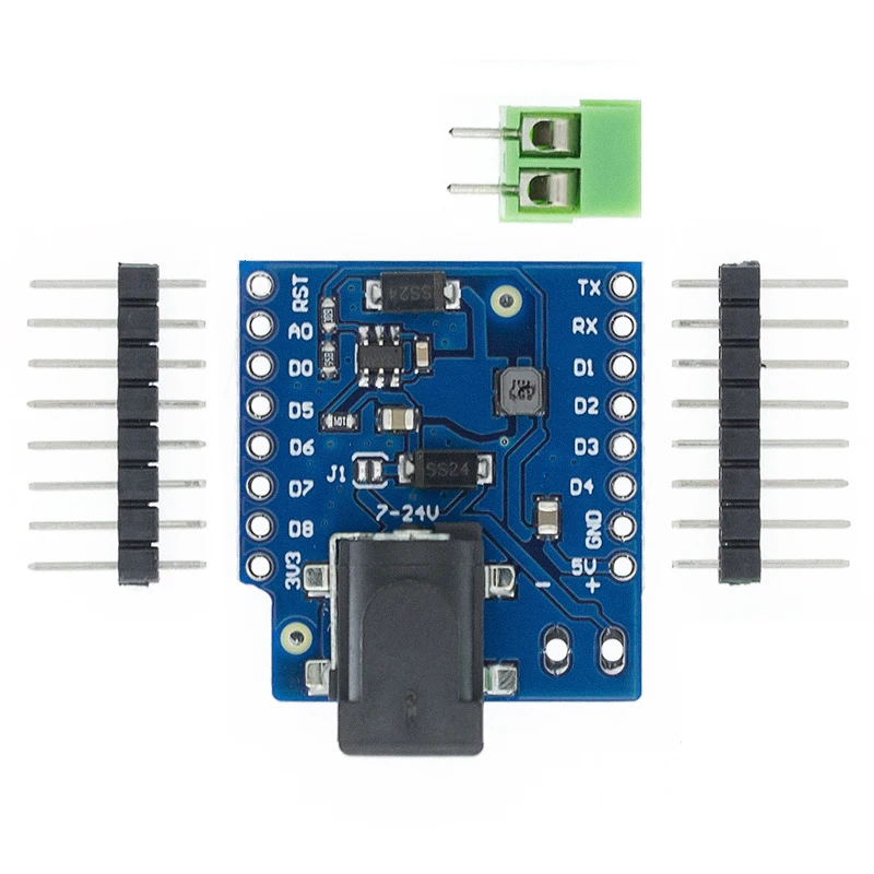 10 шт. щит питания постоянного тока V1.1.0 для WEMOS D1 mini|Интегральные схемы| |